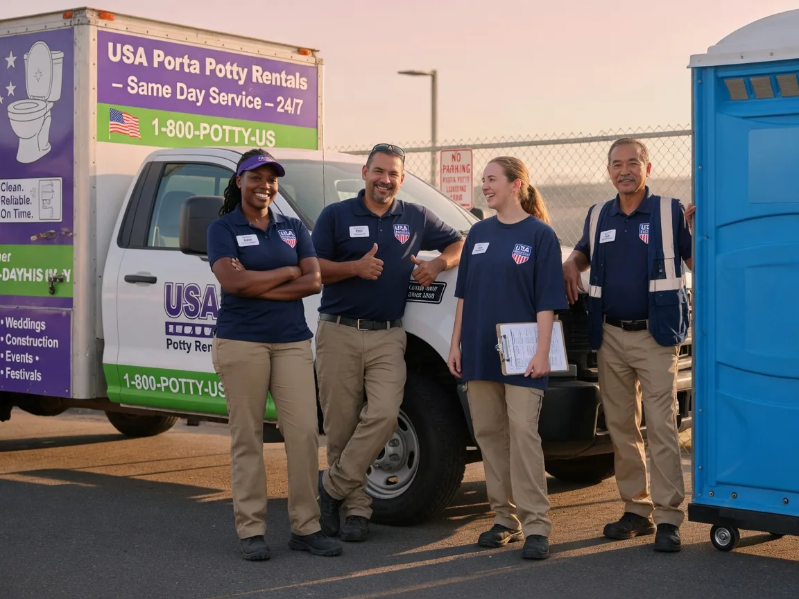 Porta Potty Rental company in Revloc, PA